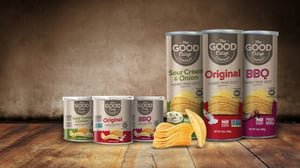 Welcome The Good Crisp Company––the guilt-free stacked chips